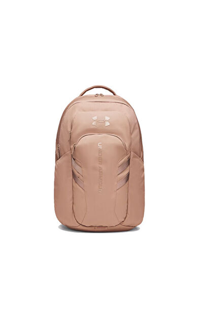 Under Armour UA HUSTLE PRO 6.0 BACKPACK Sırt Çantası-Uzunluk: 32 Cm, Genişlik: 16 Cm, Yükseklik: 51 Cm 1384671-201 Kahverengi