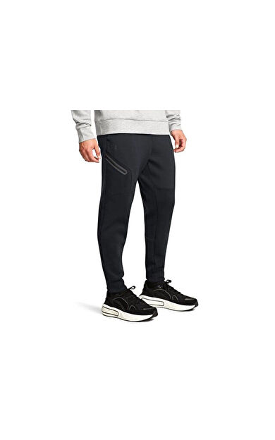 Under Armour Ua Unstoppable Fleece EU Erkek Günlük Eşofman Altı 1389353-001 Siyah