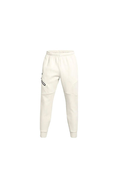 Under Armour Ua Unstoppable Flc Jgr Eu Erkek Günlük Eşofman Altı 1389353-110 Bej