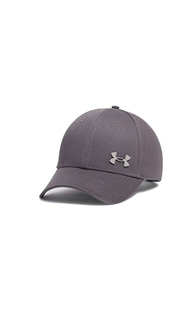 Under Armour M ESSENTIAL LOW METAL ADJ Şapka 1389695-025 Gri