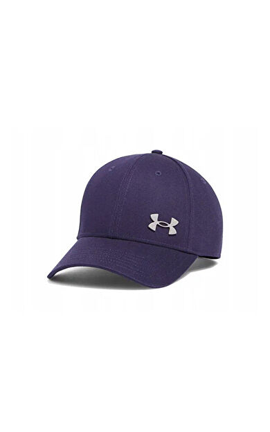 Under Armour M Sportstyle Metal Adj Şapka 1389695-410 Lacivert