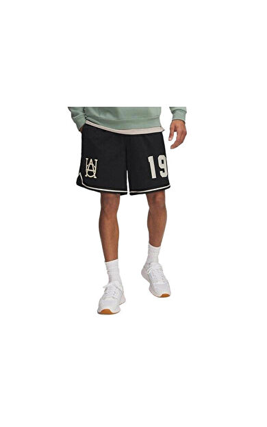 Under Armour Courtside Hoops Short Erkek Basketbol Şortu 1390120-001 Siyah