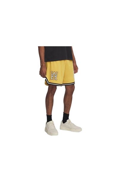 Under Armour Courtside Hoops Short Erkek Basketbol Şortu 1390120-773 Sarı
