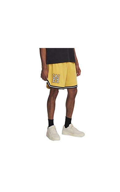 Under Armour Courtside Hoops Short Erkek Basketbol Şortu 1390120-773 Sarı