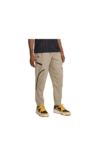 Under Armour Ua Unstoppable Cargo Pant Erkek Günlük Kargo Eşofman Altı 1390256-299 Kahverengi