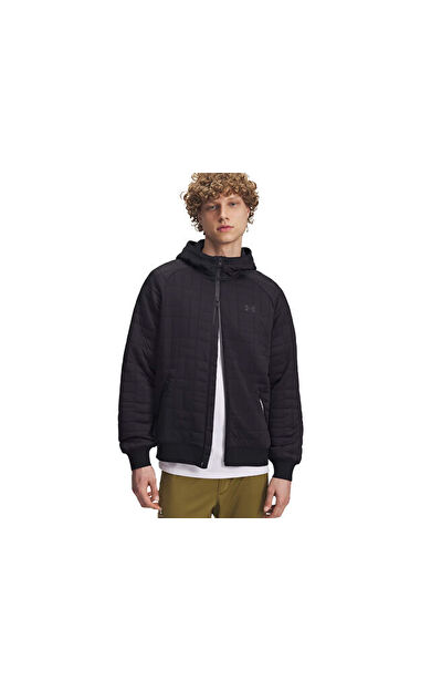 Under Armour Ua Unstoppable Flc Txtr Fz Erkek Günlük Ceket 6003869-001 Siyah