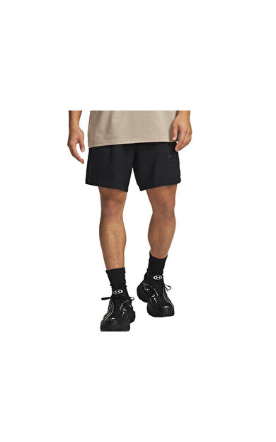 Under Armour Ua Unstoppable Woven Shorts Erkek Günlük Şort 6009361-001 Siyah