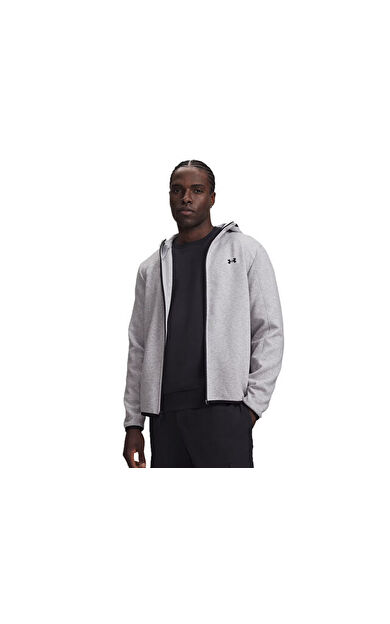 Under Armour UA UNSTOPPABLE FLC FZ Erkek Günlük Ceket 6013431-011 Gri