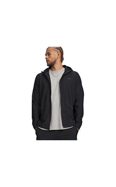 Under Armour Ua Unstoppable Woven Jacket Erkek Günlük Ceket 6014621-001 Siyah