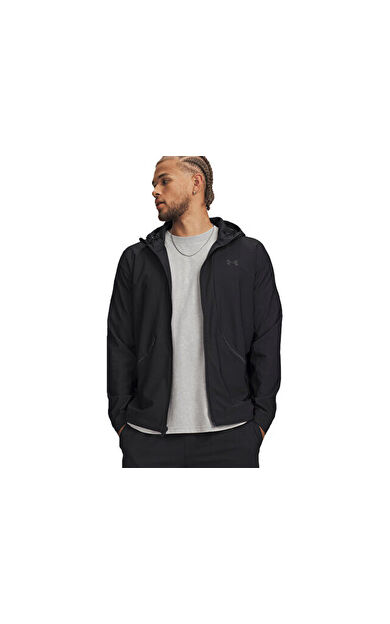 Under Armour Ua Unstoppable Woven Jacket Erkek Günlük Ceket 6014621-001 Siyah