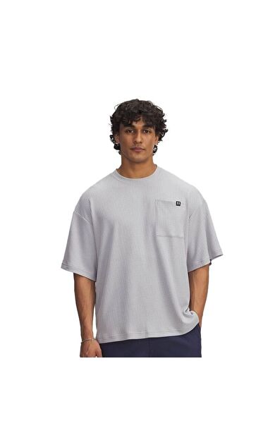 Under Armour Rival Waffle Crew Erkek T-Shirt 1383106-011
