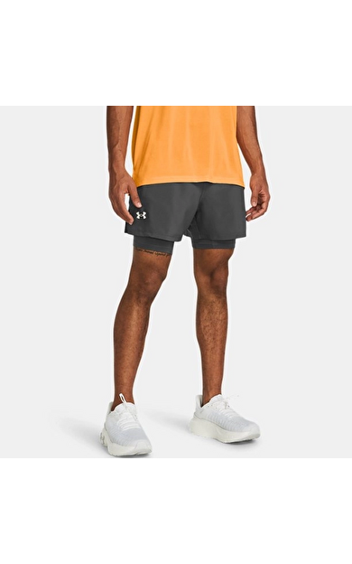 Under Armour Launch 5'' 2-In-1 Erkek Şort 1382640-025