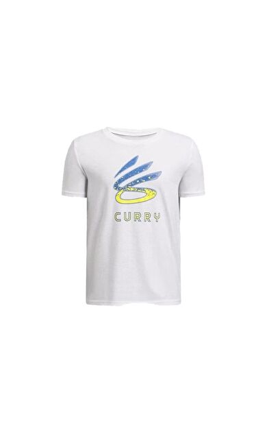 Under Armour Curry Logo Tee Çocuk T-Shirt 1387102-101