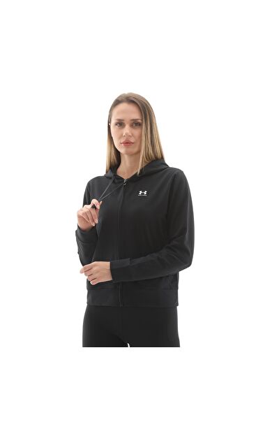 Under Armour Sport Terry Fz Kadın Ceket Siyah