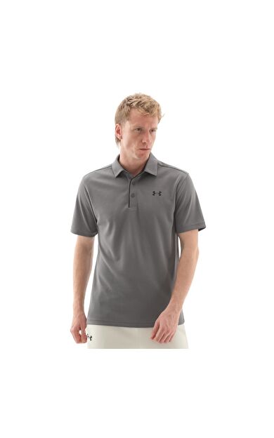 Under Armour Tech Polo Erkek T-Shirt Gri