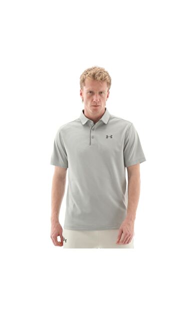 Under Armour Tech Polo Erkek T-Shirt Gri