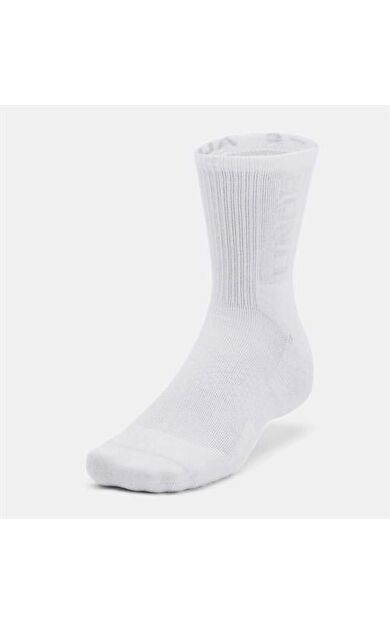 Under Armour Ua 3-Maker 3Pk Mid-Crew Unisex Çorap 1373084