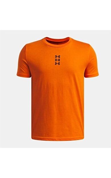 Under Armour Ua B Hoops Triple Logo Ss Çocuk Tişört 6012660