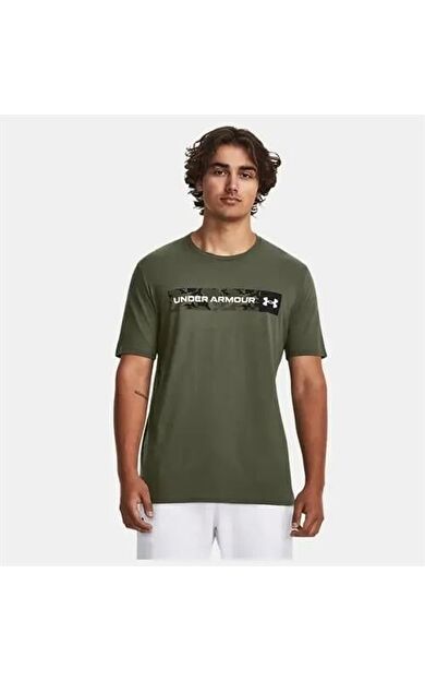 Under Armour Ua Camo Chest Strıpe Ss Erkek Tişört 1376830 30948