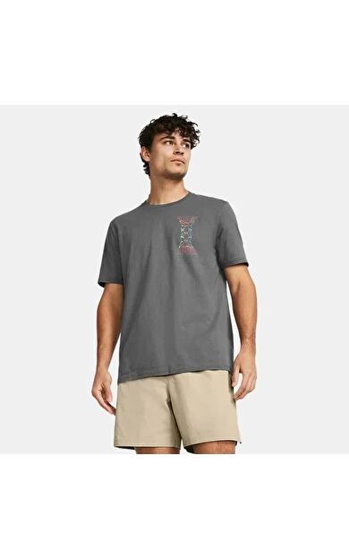 Under Armour Ua Dusk To Dawn Skul Ss Erkek Tişört 1382833 30958