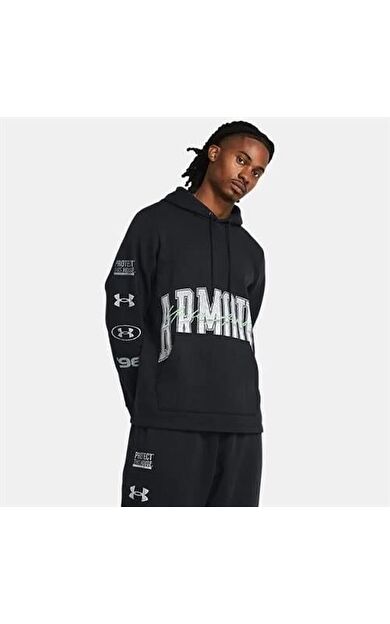 Under Armour Ua Essential Flc Nov Hood Erkek Sweat 1383068