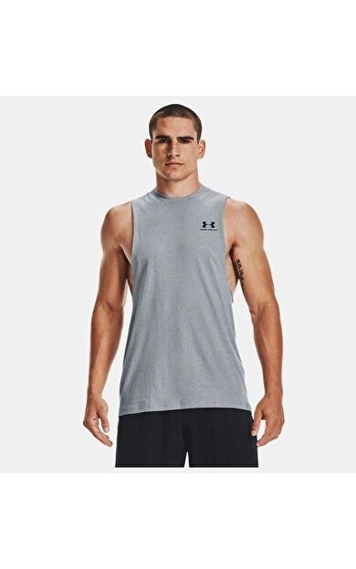 Under Armour Ua Left Chest Cut Off Tank Erkek Atlet 1329286 34372