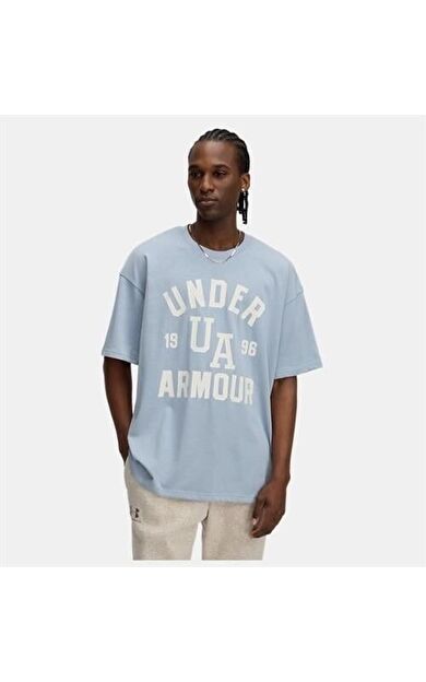 Under Armour Ua M Hw Varsıty Os Ss Erkek Tişört 1390179