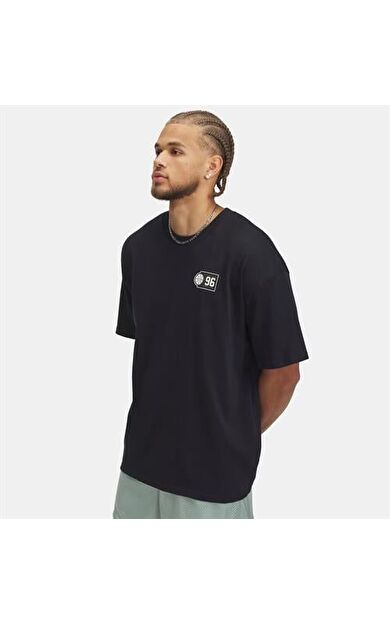 Under Armour Ua M Hwt Hoops Courtside Ss Erkek Tişört 1390191 33251