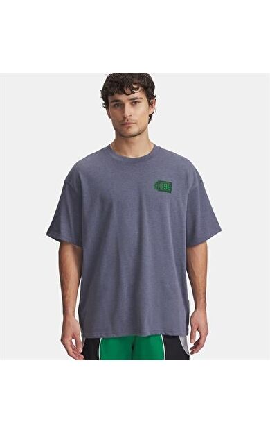 Under Armour Ua M Hwt Hoops Courtside Ss Erkek Tişört 1390191 33252