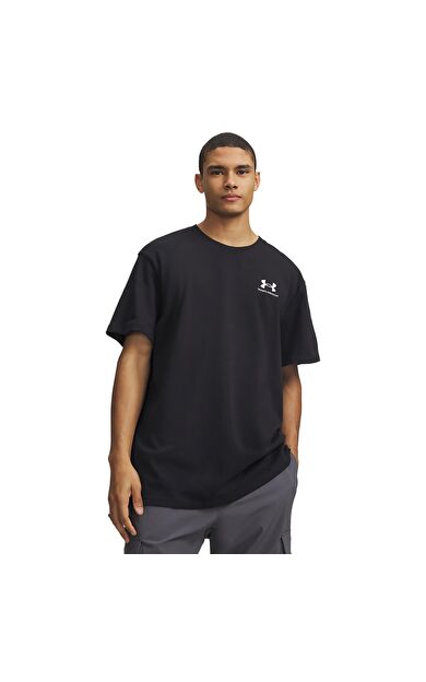 Under Armour Ua M Logo Emb Heavyweıght Ss Erkek T-Shirt Siyah