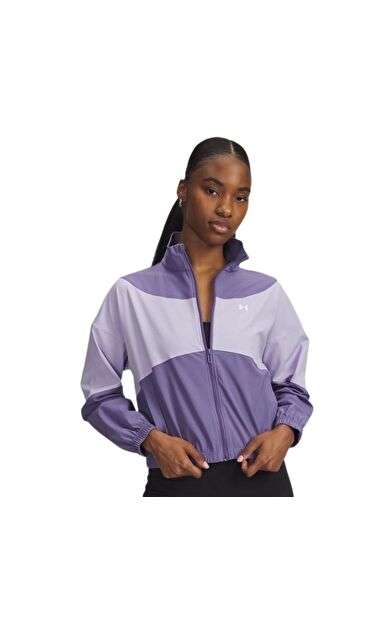 Under Armour Ua Rival Woven Jacket Kadın Ceket Mor