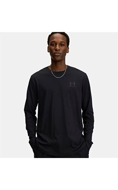 Under Armour Ua Sportstyle Left Chest Ls Erkek Tişört 1329585 34418
