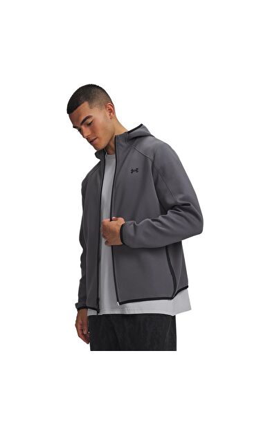Under Armour Ua Unstoppable Flc Fz Erkek Ceket Gri
