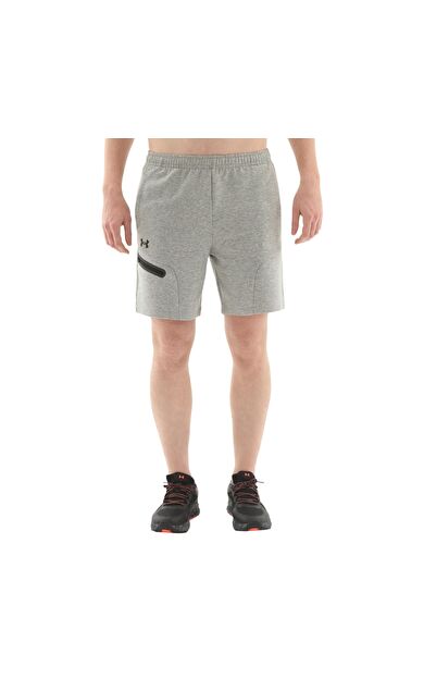 Under Armour Ua Unstoppable Flc Shorts Erkek Şort Ve Kapri Gri