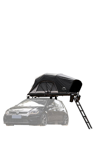 Wild Land Lite Cruiser 120 XL Katlanır Küçük Araç Uyumlu Araç Üstü Çadır Sedan ve 1-2 Kişilik