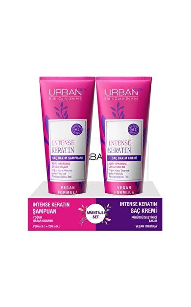 Urban Care Intense & Keratin Şampuan 250 ml + Saç Kremi 250 ML