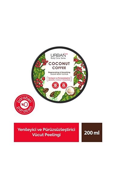 Urban Care Vücut Peeling Coconut Coffee 200 Ml