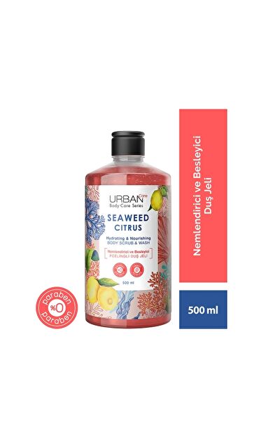 Urban Care Seaweed Citrus Peelingli Duş Jeli 500 Ml