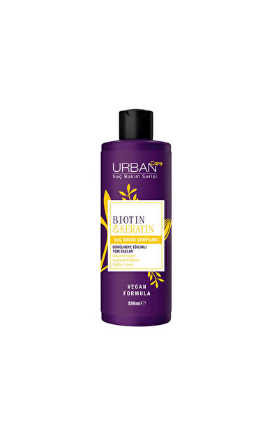 Urban Care Biotin & Keratin Saç Bakım Şampuanı 550 Ml