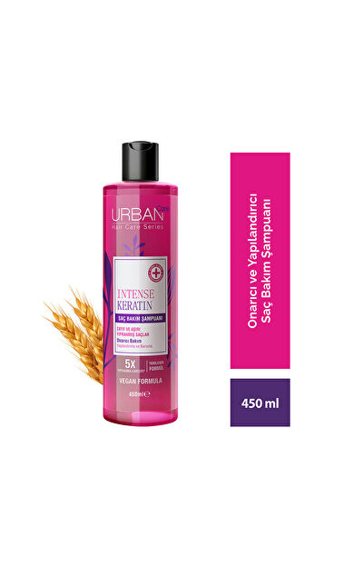 Urban Care Intense Keratin Şampuan 450 Ml Şeffaf Şişe