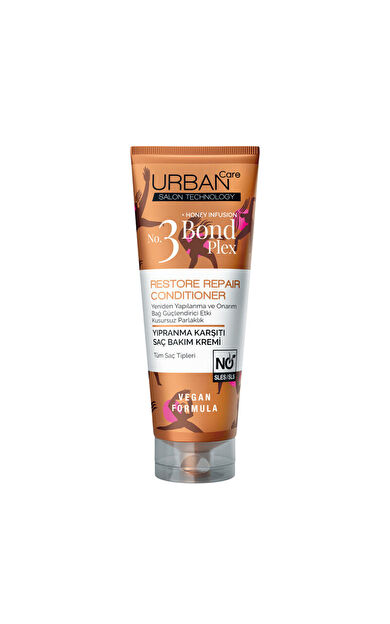 Urban Care Honey Infusion Bond Plex Yıpranma Karşıtı Saç Bakım Kremi 250 ml