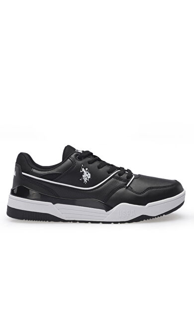 U.S. Polo Assn. 4W MARTELL 4PR Erkek Sneaker Ayakkabı Siyah / Beyaz
