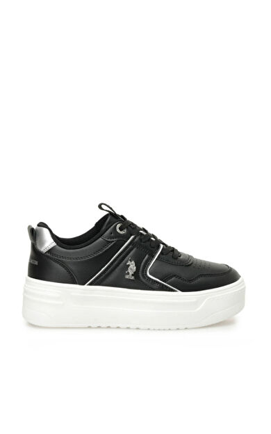 U.S. Polo Assn. 5P CLARKE 5FX Kadın Sneaker Ayakkabı Siyah