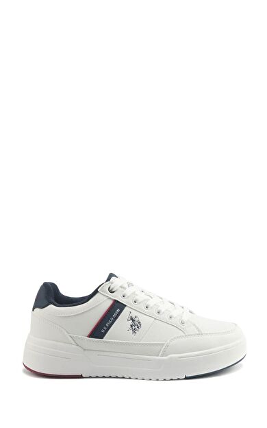 U.S. Polo Assn. Nevada 6Pr Erkek Sneaker Beyaz