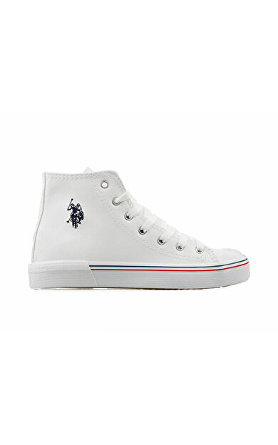 U.S.Polo Assn. Penelope High Wt 2Pr Beyaz Kadın Günlük Ayakkabı 101174942 Beyaz