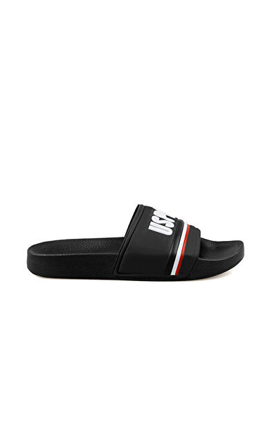 U.S.Polo Assn. 4M Nico 4Fx Erkek Günlük Terlik 101699677 Siyah