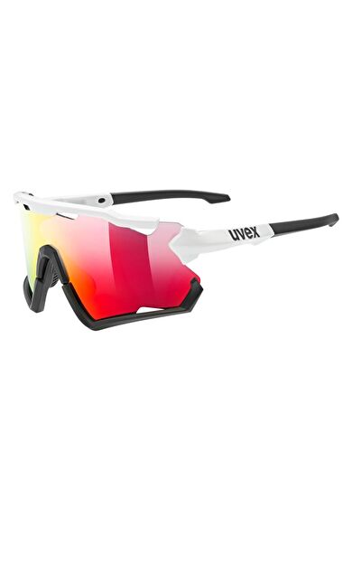 Uvex Sportstyle 228 White Black/Mir.Red Güneş Gözlüğü