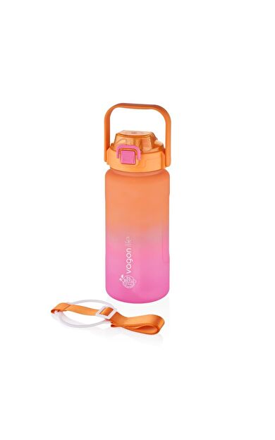 Vagonlife Su Matarası 1500Ml VGN2213T Turuncu Mor