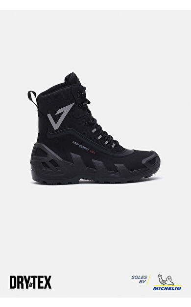 VANEDA 998 V-Clutch Pro Next Nubuk Kadın Bot Siyah