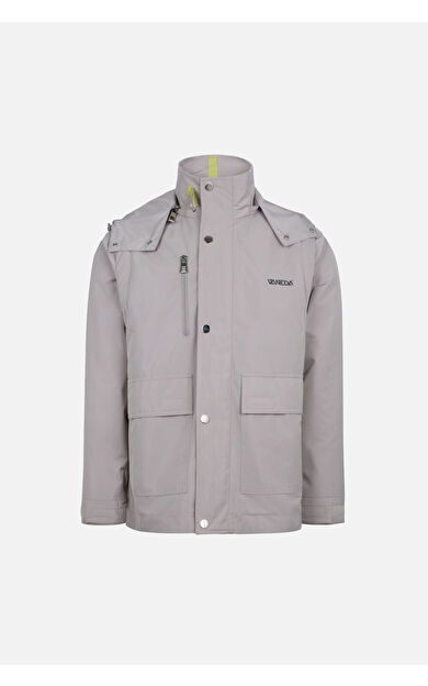 VANEDA OVERSIZED CEPLI INCE CEKET ERKEK GRI